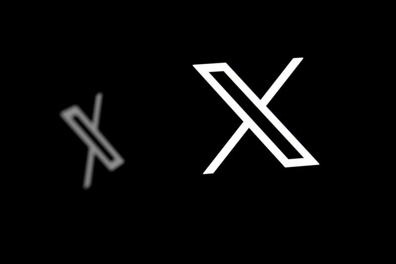 This illustration photograph shows logos of X (formerly Twitter) social network in Brussels on September 29, 2025. (Photo by Nicolas TUCAT / AFP) (Photo by NICOLAS TUCAT/AFP via Getty Images)