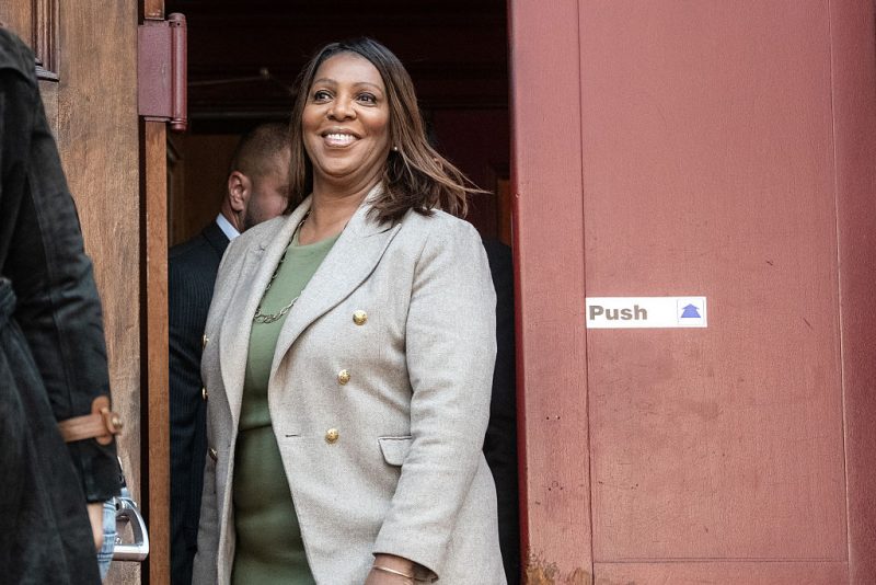 N.Y. AG Letitia James sued for allegedly threatening removal of school board members for discussing or opposing trans athletes