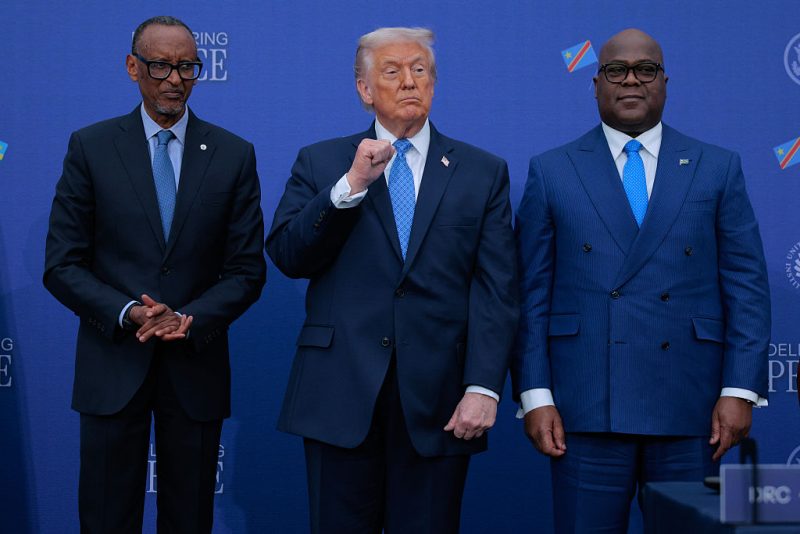 Trump hosts Democratic Republic of Congo and Rwanda at signing of U.S.-mediated peace deal to end decades-long conflict