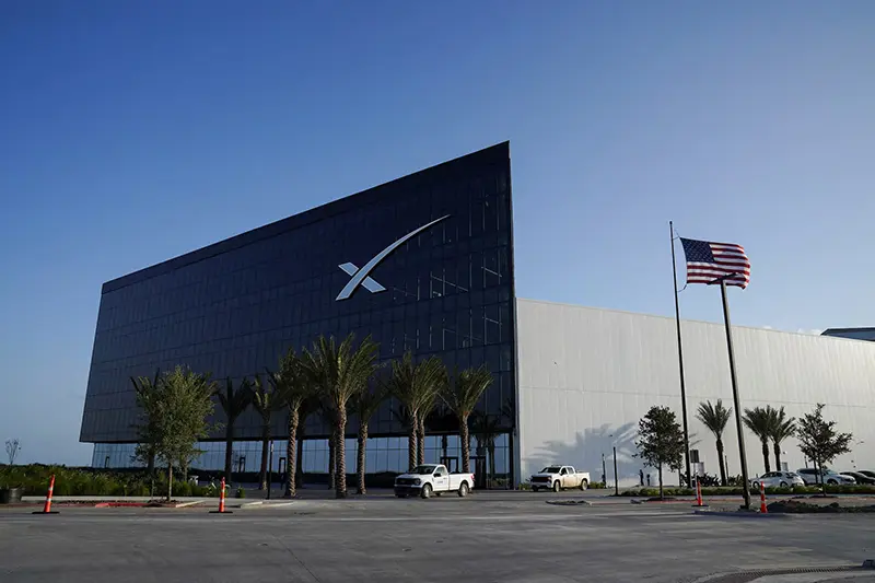 A view of the SpaceX Starbase facility in Starbase, Texas, U.S., June 5, 2025. REUTERS/Gabriel V. Cardenas/File Photo