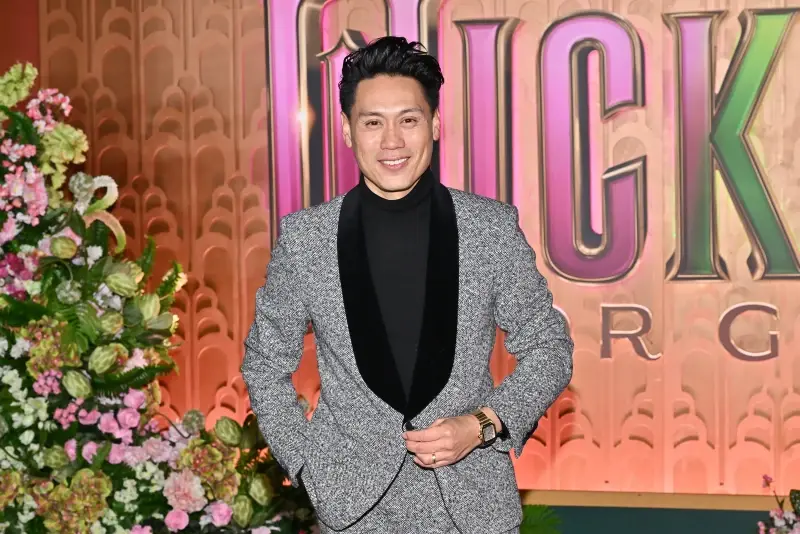 Director Jon M. Chu attends the premiere of “Wicked: For Good” at Lincoln Center, Monday, Nov. 17, 2025, in New York. (Photo by Evan Agostini/Invision/AP)