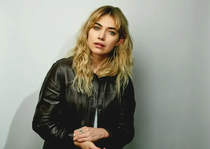 Imogen Poots poses for a portrait on Wednesday, Dec. 3, 2025, in New York. (Photo by Taylor Jewell/Invision/AP)