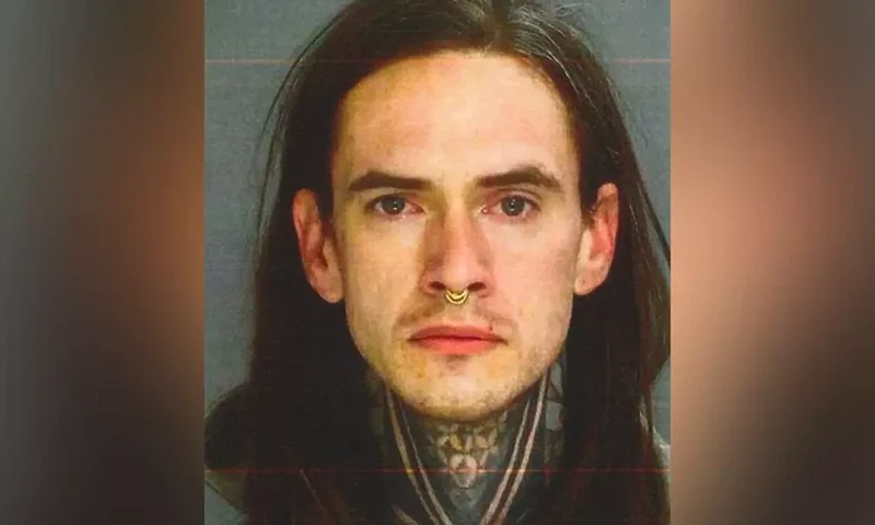 Jonathan Gerlach, 34, was arrested at the Mount Moriah Cemetery on the outskirts of Philadelphia, PA on Tuesday. (Photo: (Delaware County District Attorneys’ Office)
