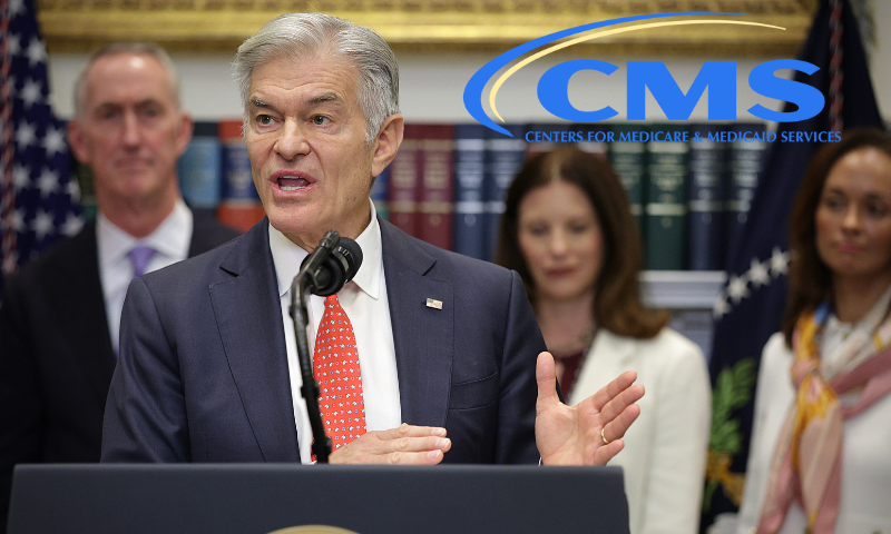 WASHINGTON, DC - DECEMBER 19: Dr. Mehmet Oz, speaks during an event with U.S. President Donald Trump in the Roosevelt Room of the White House December 19, 2025 in Washington, DC. Trump delivered remarks on lowering prescription drug prices during the event. (Photo by Alex Wong/Getty Images)