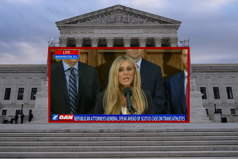 Female athletes and GOP AGs urge SCOTUS to protect women’s sports ahead of Tuesday’s landmark arguments