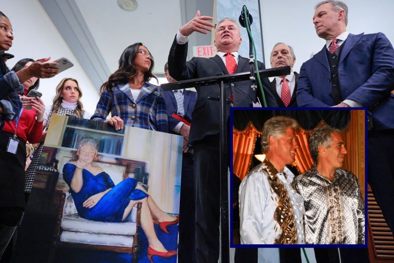 House Oversight Committee moves to hold Bill Clinton in Contempt of Congress for failing to appear for Epstein deposition