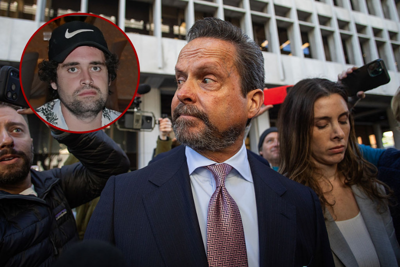 LOS ANGELES, CALIFORNIA - JANUARY 7: Attorney Alan Jackson exits the courthouse during Nick Reiner's arraignment on charges of murdering his parents Rob and Michele Reiner, at the Clara Shortridge Foltz Criminal Justice Center on January 7, 2026 in Los Angeles, California. Jackson withdrew as Reiner's attorney and Reiner will now be represented by the county Public Defender's Office. Nick Reiner was arrested on December 14 after the bodies of his filmmaker father Robert Reiner, and his mother, photographer Michele Singer Reiner were discovered at their home in the Brentwood neighborhood of Los Angeles. He has been charged with two counts of first-degree murder. (Photo by Apu Gomes/Getty Images)