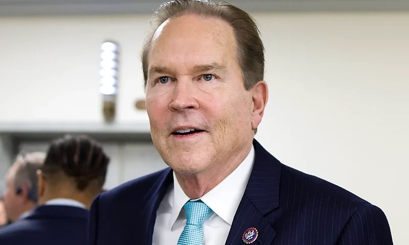 WASHINGTON, DC - OCTOBER 19: U.S. Rep. Vern Buchanan (R-FL) leaves a meeting with House Republicans at the U.S. Capitol Building on October 19, 2023 in Washington, DC. The Republicans held hours-long meetings to consider empowering Speaker Pro Tempore Rep. Patrick McHenry (R-NC) but Rep. Jim Jordan (R-OH) says he will seek a third vote to become Speaker after failing to get enough support in the first two votes. (Photo by Anna Moneymaker/Getty Images)