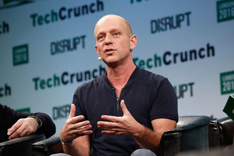 LONDON, ENGLAND - DECEMBER 06: CEO of Crowdpac Steve Hilton attends a Q&A during day 2 of TechCrunch Disrupt London at the Copper Box Arena on December 6, 2016 in London, England. (Photo by John Phillips/Getty Images for TechCrunch)