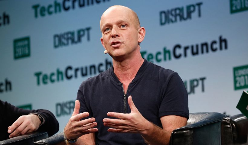 LONDON, ENGLAND - DECEMBER 06: CEO of Crowdpac Steve Hilton attends a Q&A during day 2 of TechCrunch Disrupt London at the Copper Box Arena on December 6, 2016 in London, England. (Photo by John Phillips/Getty Images for TechCrunch)