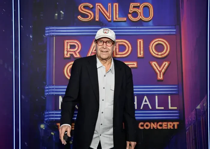 Chevy Chase attends the SNL50: The Homecoming Concert at Radio City Music Hall on Friday, Feb. 14, 2025, in New York. (Photo by Evan Agostini/Invision/AP, File )