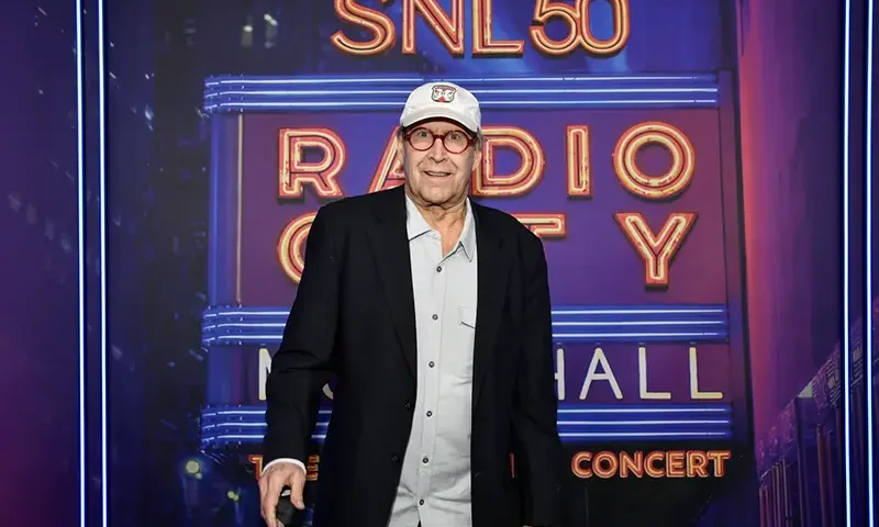 Chevy Chase attends the SNL50: The Homecoming Concert at Radio City Music Hall on Friday, Feb. 14, 2025, in New York. (Photo by Evan Agostini/Invision/AP, File )