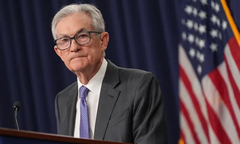 Federal Reserve Chair Jerome Powell speaks at the Federal Reserve, Wednesday, Dec. 10, 2025, in Washington. (AP Photo/Jacquelyn Martin, file)