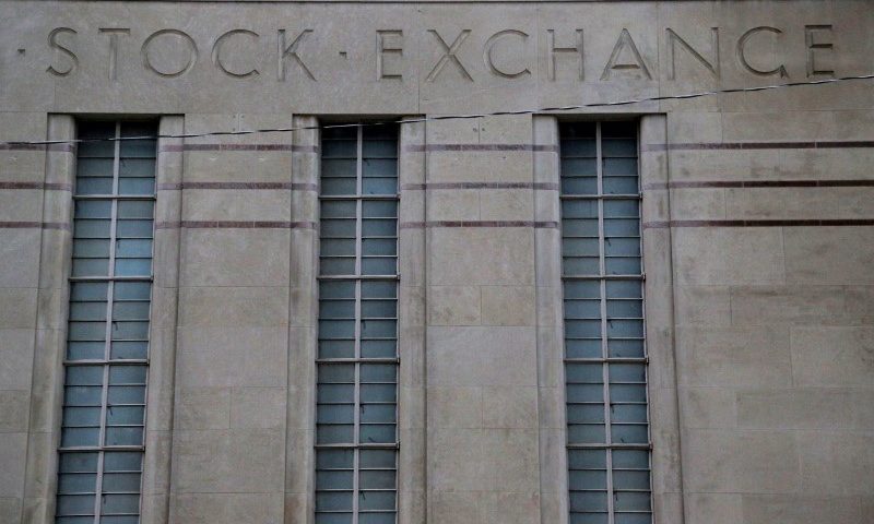 FILE PHOTO: The facade of the original Toronto Stock Exchange building is seen in Toronto